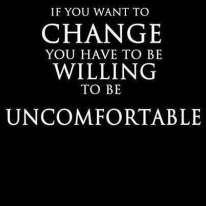 Discomfort Is Change Image